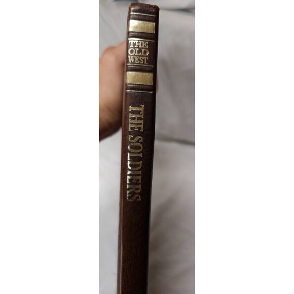 Vintage 1973 Time Life The Old West "The Soldiers" Faux Leather Hard Cover Book - Picture 6 of 16